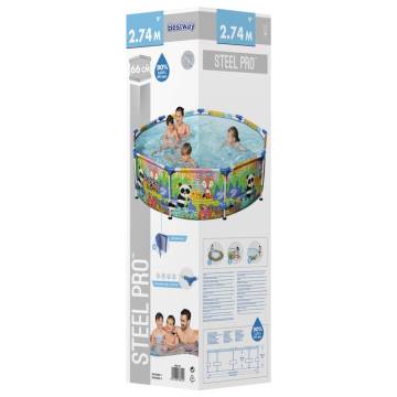 Bestway Steel Pro MAX Swimming Pool 274x66 cm - Fun & Durable