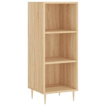 Highboard Sonoma Oak - 34.5x32.5x180 cm Engineered Wood