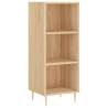 Highboard Sonoma Oak - 34.5x32.5x180 cm Engineered Wood