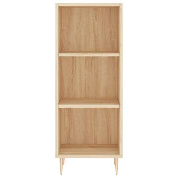 Highboard Sonoma Oak - 34.5x32.5x180 cm Engineered Wood