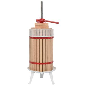 Fruit and Wine Press 30L - Oak Wood | Hipomarket UK