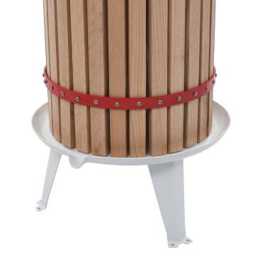 Fruit and Wine Press 30L - Oak Wood | Hipomarket UK