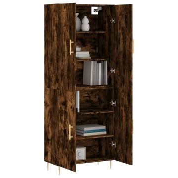 Highboard Smoked Oak - Stylish Storage Solution | Hipomarket