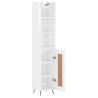 Highboard High Gloss White | Stylish Storage Solution