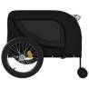 Pet Bike Trailer - Black Oxford Fabric & Iron | HipoMarket