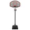 Adjustable Basketball Stand Black 237-307 cm - Durable & Portable