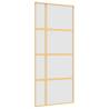 Gold Sliding Door 90x205 cm with Frosted ESG Glass | HipoMarket