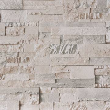 3D Stone Look Wallpaper in Grey & Beige | Hipomarket UK