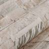 3D Stone Look Wallpaper in Grey & Beige | Hipomarket UK