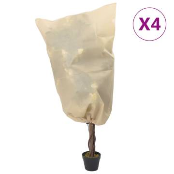 Plant Fleece Covers with Drawstring - 4 pcs 70 g/m²