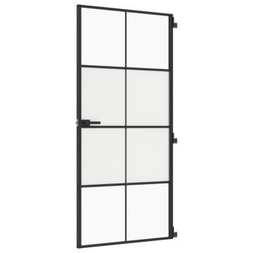 Interior Door Slim Black 93x201.5 cm - Stylish & Durable Design