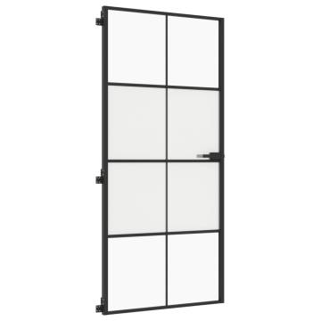 Interior Door Slim Black 93x201.5 cm - Stylish & Durable Design