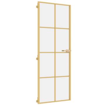 Slim Golden Interior Door 76x201.5 cm - Stylish & Durable