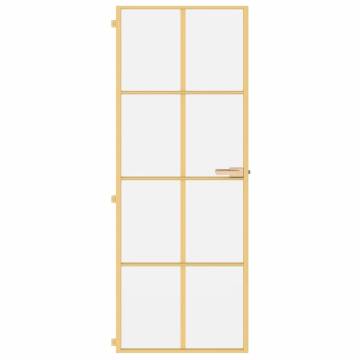 Slim Golden Interior Door 76x201.5 cm - Stylish & Durable