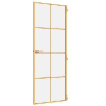 Slim Golden Interior Door 76x201.5 cm - Stylish & Durable