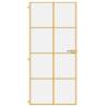 Interior Door Slim Golden 93x201.5 cm - Modern Glass & Aluminium