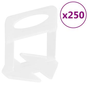 Tile Levelling Clips 250 pcs - 1.5 mm | HipoMarket