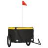 Bike Trailer Black and Yellow 45 kg - Durable and Versatile