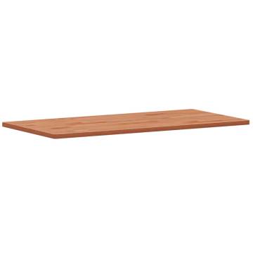 Solid Wood Beech Bathroom Countertop 100x50 cm - Hipomarket