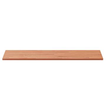 Solid Wood Beech Bathroom Countertop 100x50 cm - Hipomarket