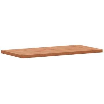 Bathroom Countertop 80x40x2.5 cm Solid Wood Beech