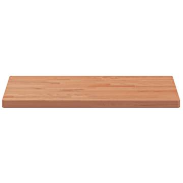 Bathroom Countertop 60x40 cm - Solid Beech Wood