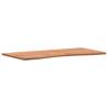 Solid Wood Beech Desk Top - 80x(36-40)x1.5 cm | HipoMarket