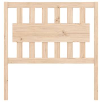 Bed Headboard 95.5x4x100 cm | Solid Pine Wood Design