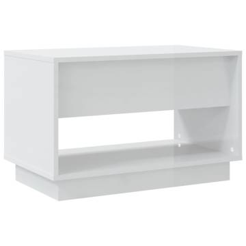 High Gloss White TV Cabinet - Stylish & Functional | Hipo Market