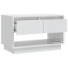 High Gloss White TV Cabinet - Stylish & Functional | Hipo Market