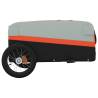 Bike Trailer Black & Orange 30kg Iron - Durable & Versatile