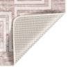 Washable Beige Rug 150x230 cm - Anti Slip & Soft Velvet