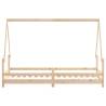 Kids Bed Frame 90x200 cm Solid Wood Pine - Fun & Durable