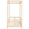 Kids Bed Frame 70x140 cm - Solid Pine Wood | Hipomarket