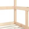 Kids Bed Frame 70x140 cm - Solid Pine Wood | Hipomarket