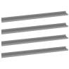 Grey Wall Shelves (4 pcs) | Stylish Storage Solution