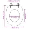 WC Toilet Seat with Soft Close - Penguin Design | Hipomarket