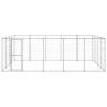 Outdoor Dog Kennel Galvanised Steel 24.2 m² | HipoMarket