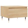 Elegant Sonoma Oak Coffee Table - 50x46x35 cm | HipoMarket