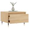 Elegant Sonoma Oak Coffee Table - 50x46x35 cm | HipoMarket