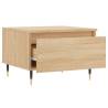 Elegant Sonoma Oak Coffee Table - 50x46x35 cm | HipoMarket