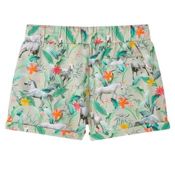 Kids' Drawstring Shorts - Light Khaki 116 | Hipo Market