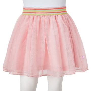 Kids' Light Pink Tulle Skirt - Size 128 | HipoMarket