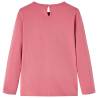 Kids' Long Sleeve T-shirt - Old Pink | Size 140 - Hipomarket