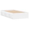 Stylish White Bed Frame 90x200 cm - Practical & Durable