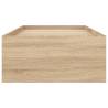 Sonoma Oak Bed Frame 75x190 cm Small Single | HipoMarket