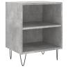 Elegant Bedside Cabinets - 2 pcs Concrete Grey | Hipomarket UK