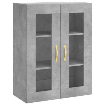 Highboard Concrete Grey - Stylish Engineered Wood Storage