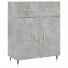 Highboard Concrete Grey - Stylish Engineered Wood Storage