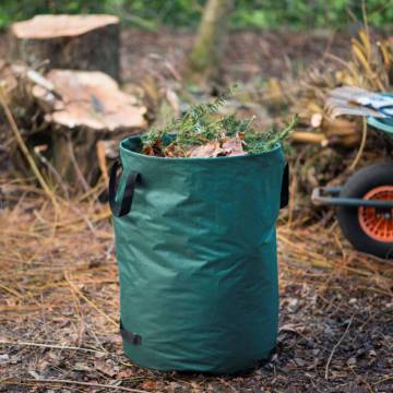 Nature Garden Waste Bag Round 140L Green - Durable & Foldable